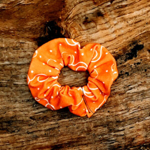 The Mini Stethoscope Scrunchie - Orange